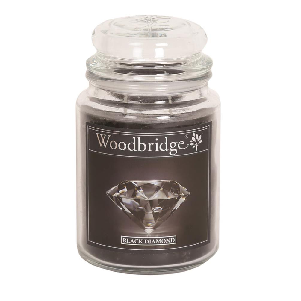 Woodbridge Black Diamond Large Jar Candle £15.29